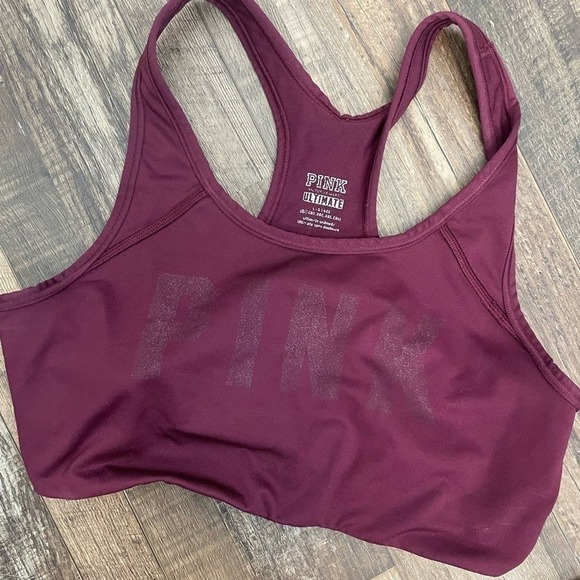 PINK ULTIMATE SPORT BRA - Picture 2 of 5